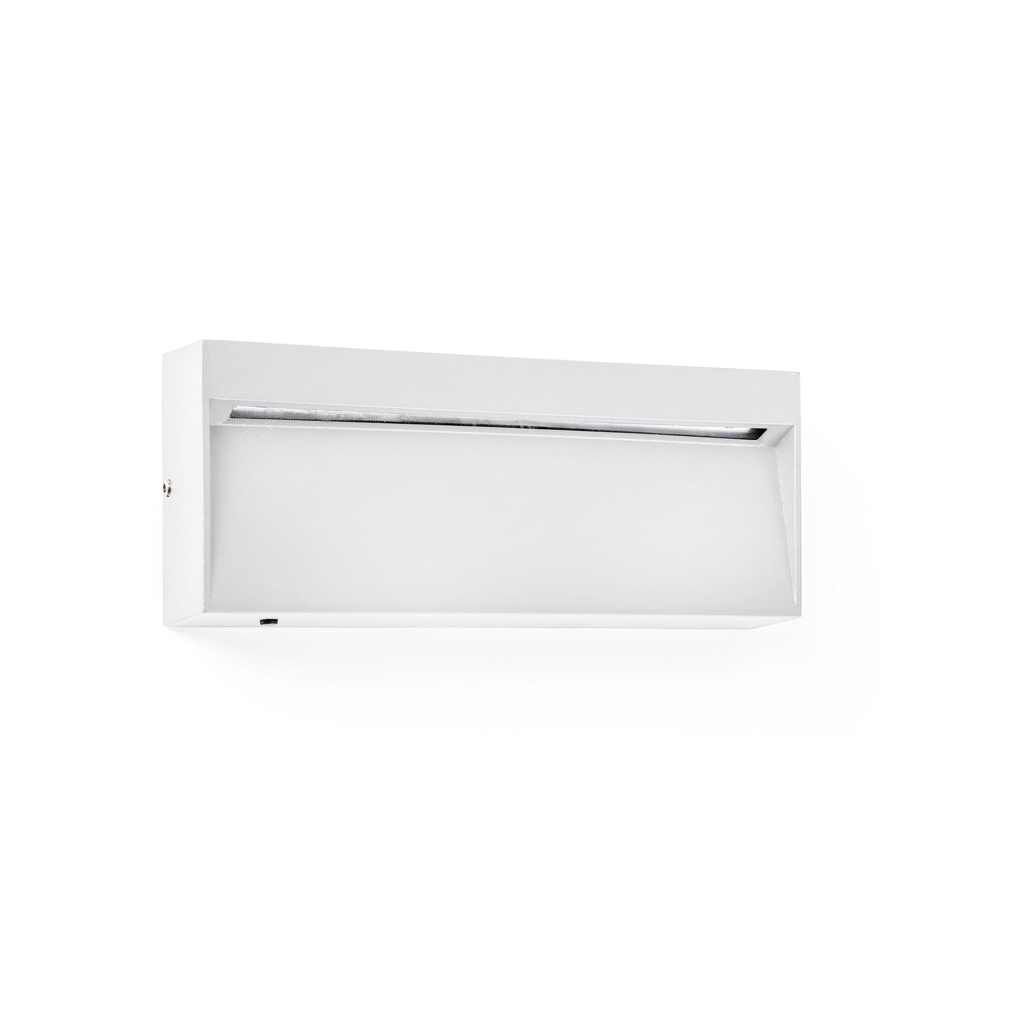DUNE R Rectangular wall applique in matte белый