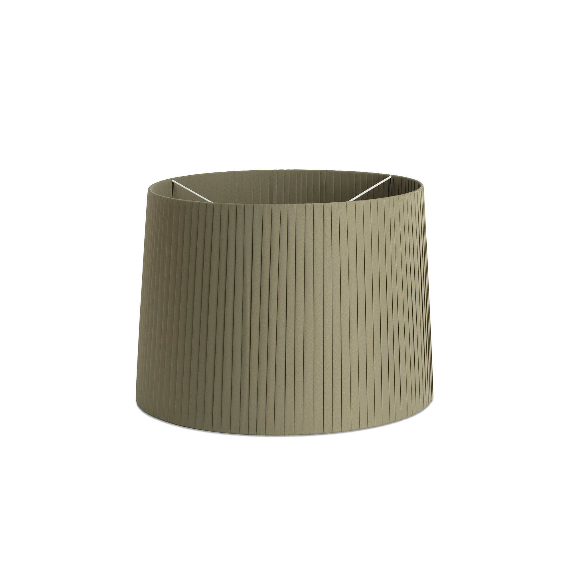 Olive green ribbon textile плафон ø500×350