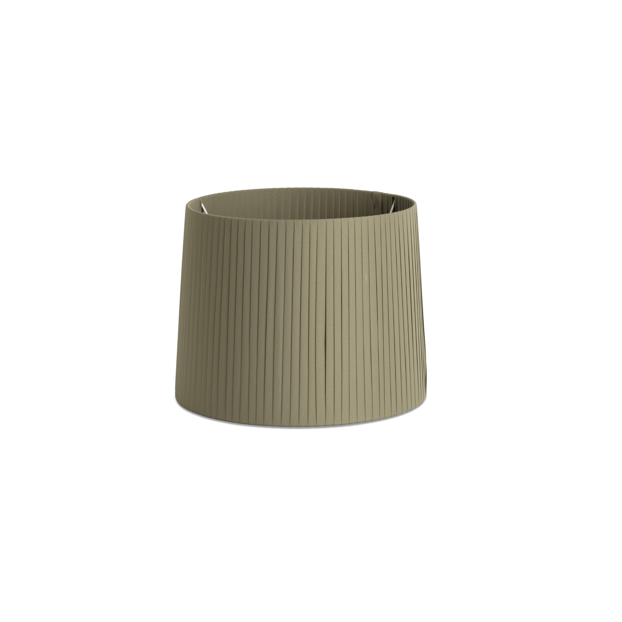 Olive green ribbon textile плафон ø400×300